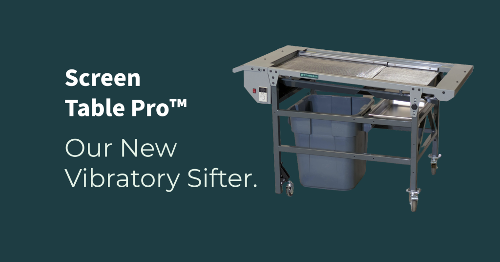 Screen Table Pro Our New Vibratory Sifter