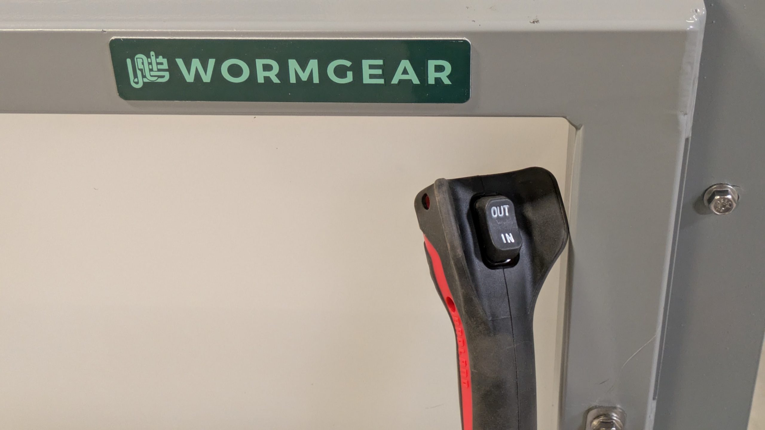 Wormgear CFT System E Winch Controller Box Detail Remote