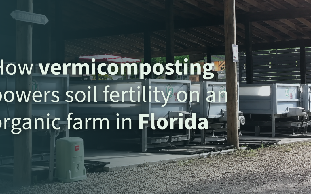 Vermicomposting Integrated Into Organic Farming at Lion Farms in Florida